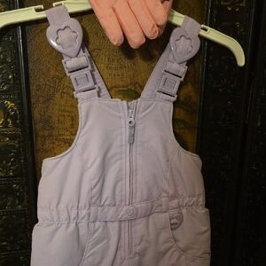 Wonderkids Lavender Snow Pants & Pink Gloves